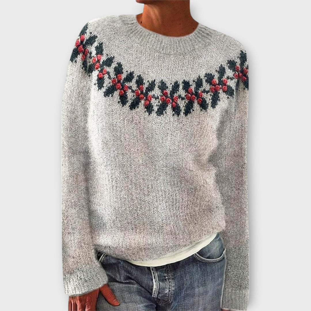 Dames Kersttrui Gebreide Coltrui