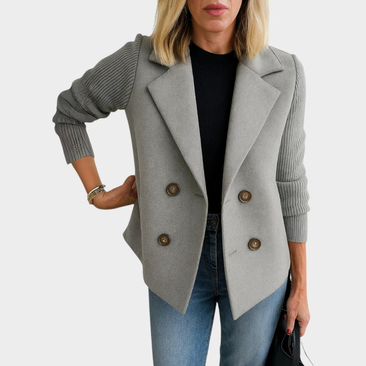 Dames Blazer Zakelijk Dubbelzijdig Gepast