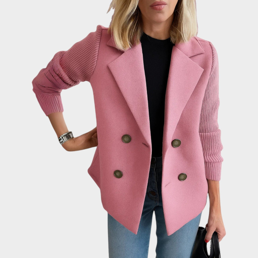 Dames Blazer Zakelijk Dubbelzijdig Gepast