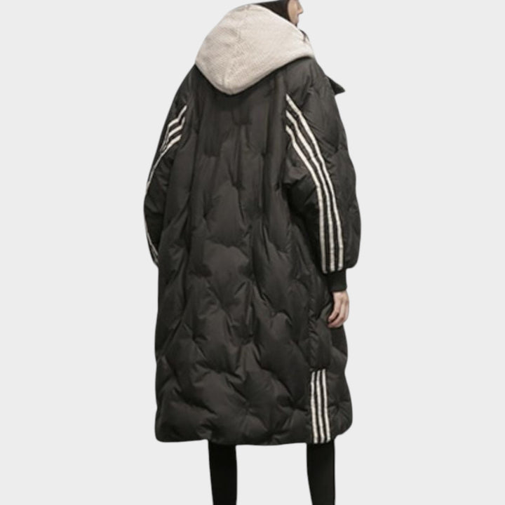 Dames Puffer Jas Gequilt Lang
