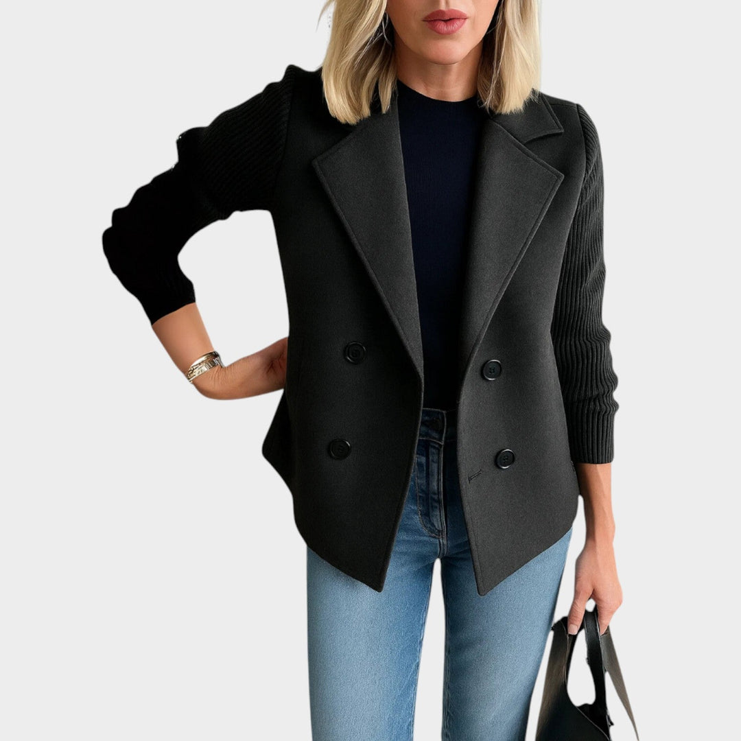 Dames Blazer Zakelijk Dubbelzijdig Gepast