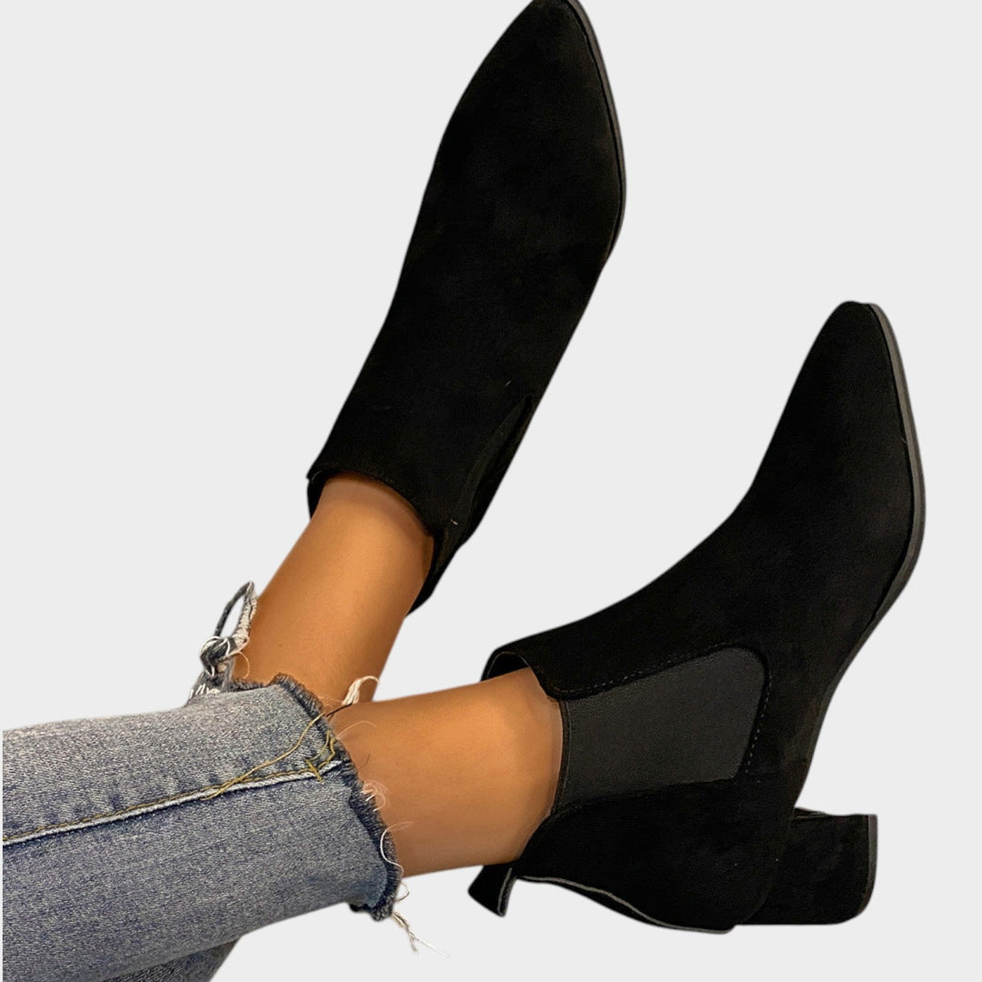 Dames Enkellaarsjes Met Antislip Zool Comfortabele Pasvorm