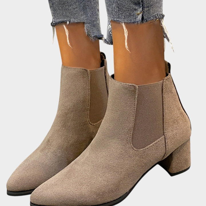 Dames Enkellaarsjes Met Antislip Zool Comfortabele Pasvorm
