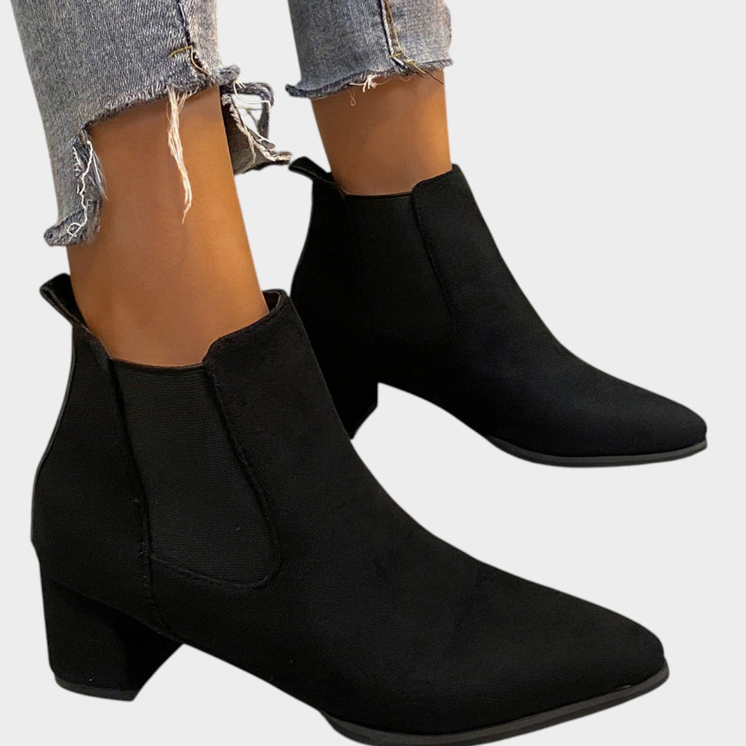 Dames Enkellaarsjes Met Antislip Zool Comfortabele Pasvorm