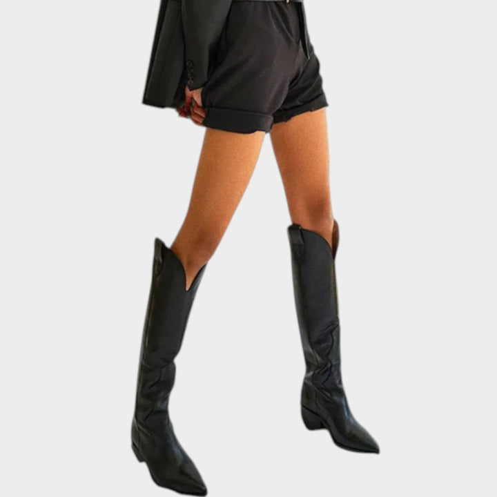 Dames Cowboylaarzen Comfortabele Blokhak