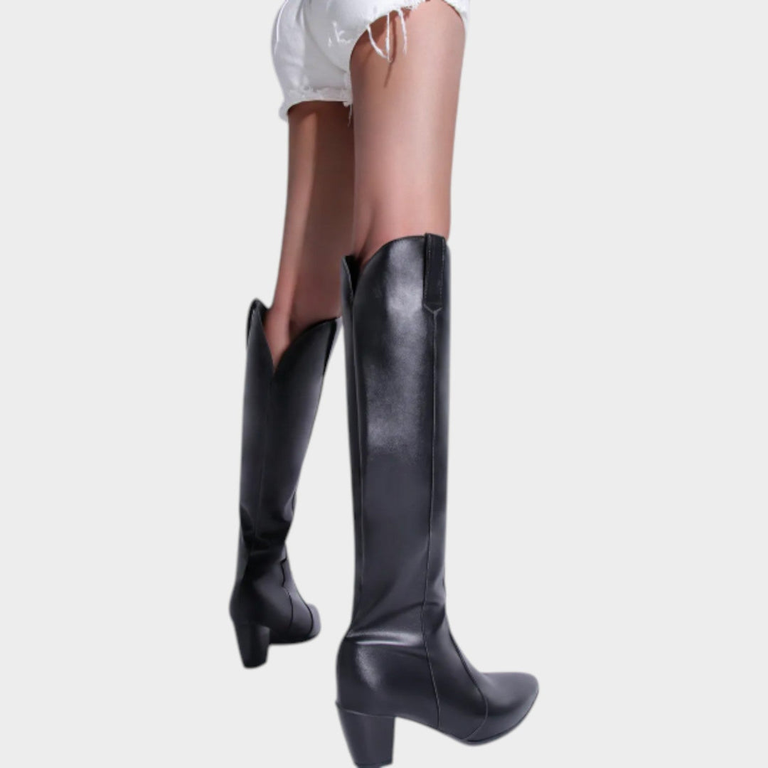 Dames Cowboylaarzen Comfortabele Blokhak