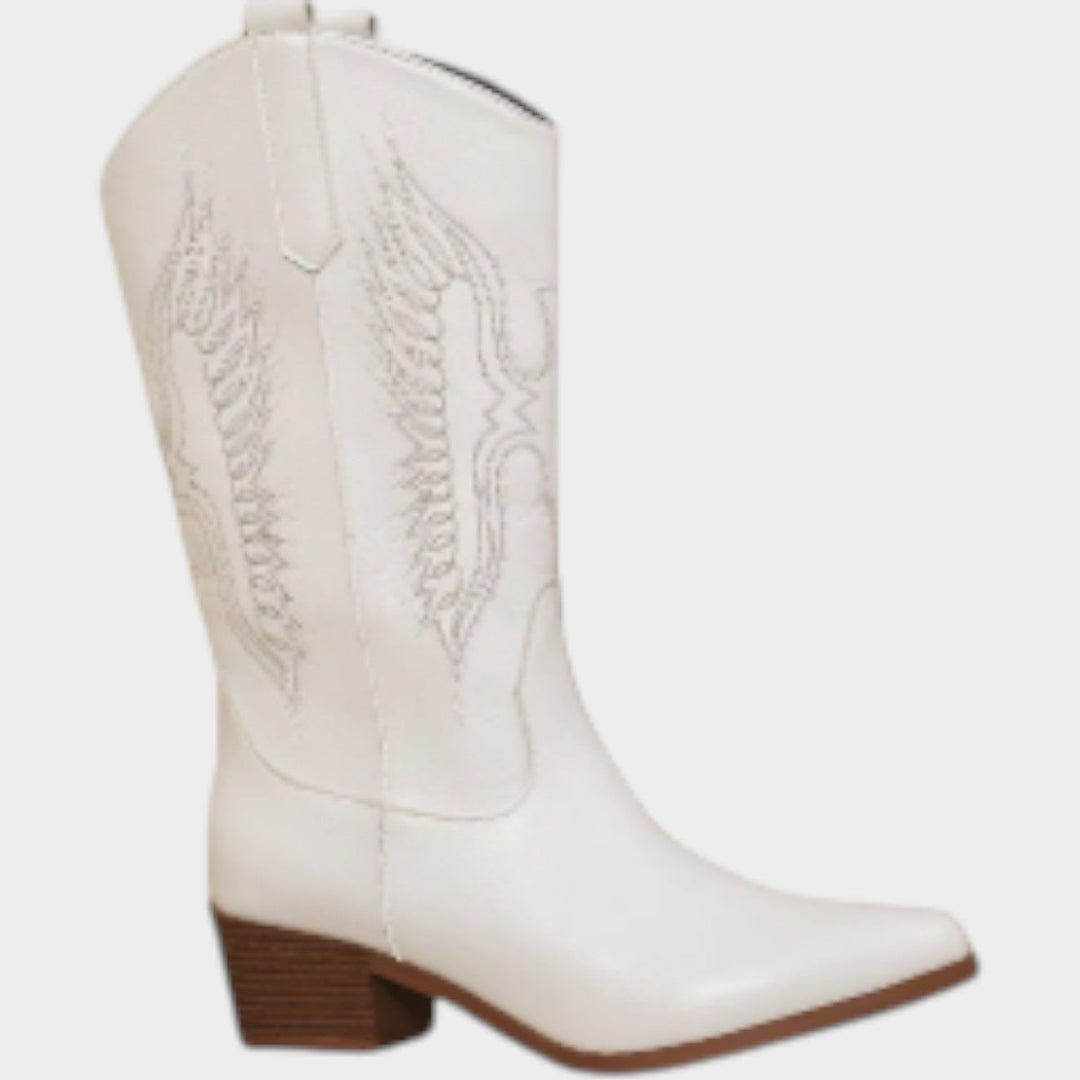 Dames Cowboylaarzen met Westerse Ontwerp, Vintage Geïnspireerd