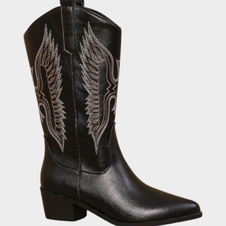 Dames Cowboylaarzen met Westerse Ontwerp, Vintage Geïnspireerd