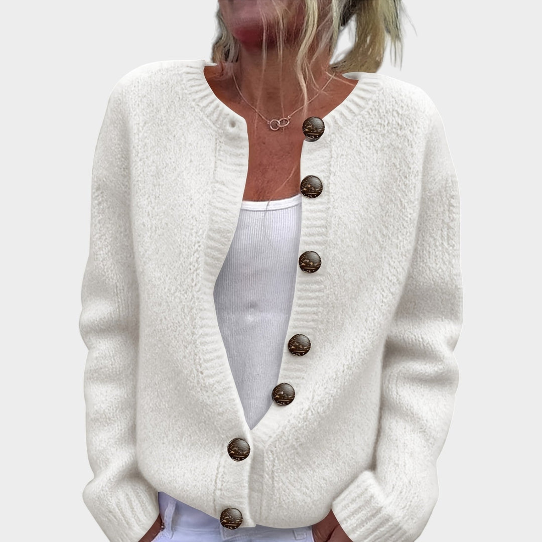 Dames Chunky Gebreide Cardigan