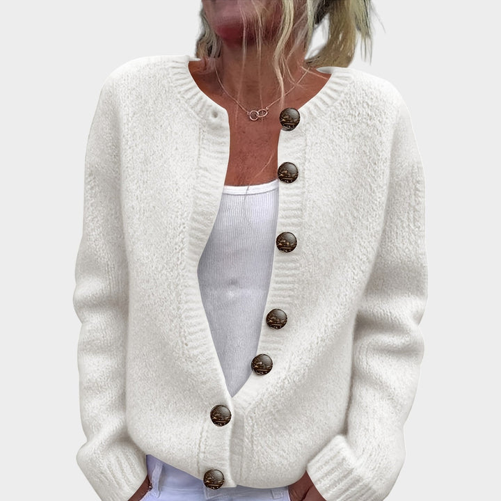 Dames Chunky Gebreide Cardigan
