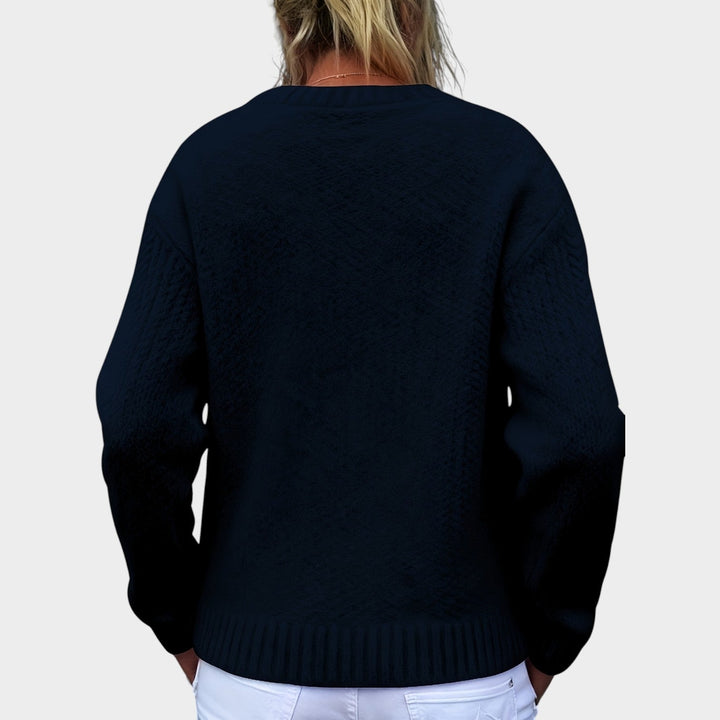 Dames Chunky Gebreide Cardigan