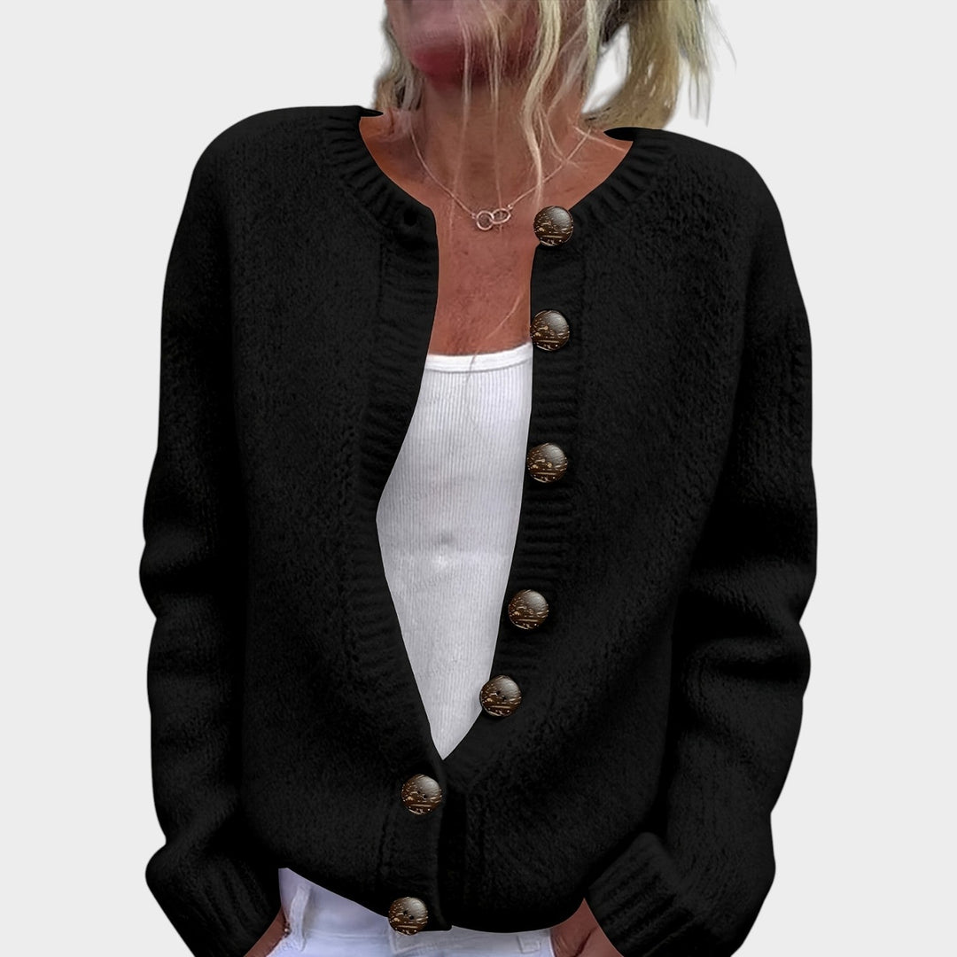 Dames Chunky Gebreide Cardigan