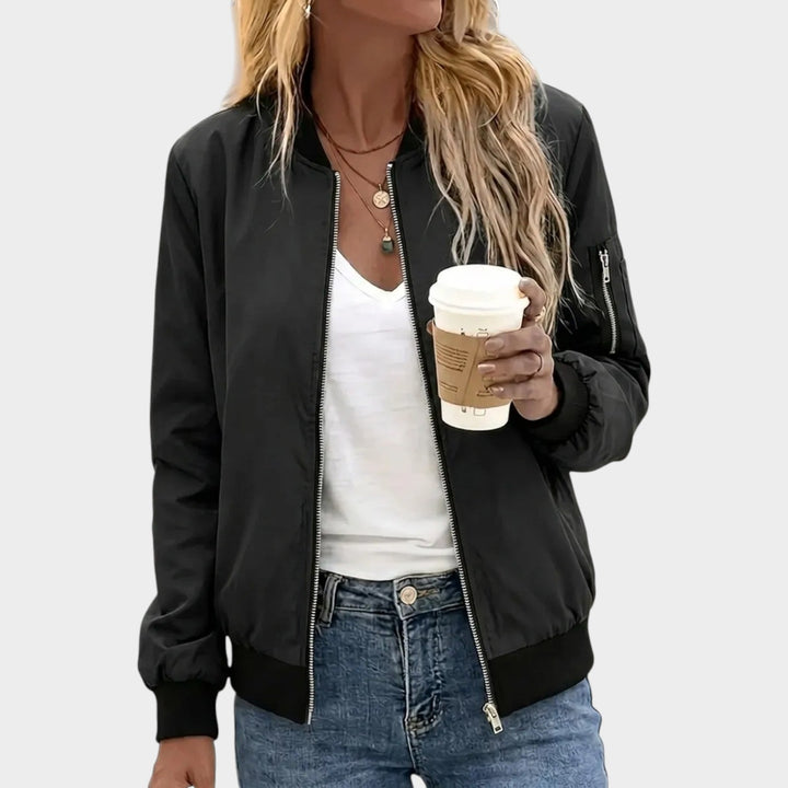 Dames Bomberjack met Rits en Pocketdetails