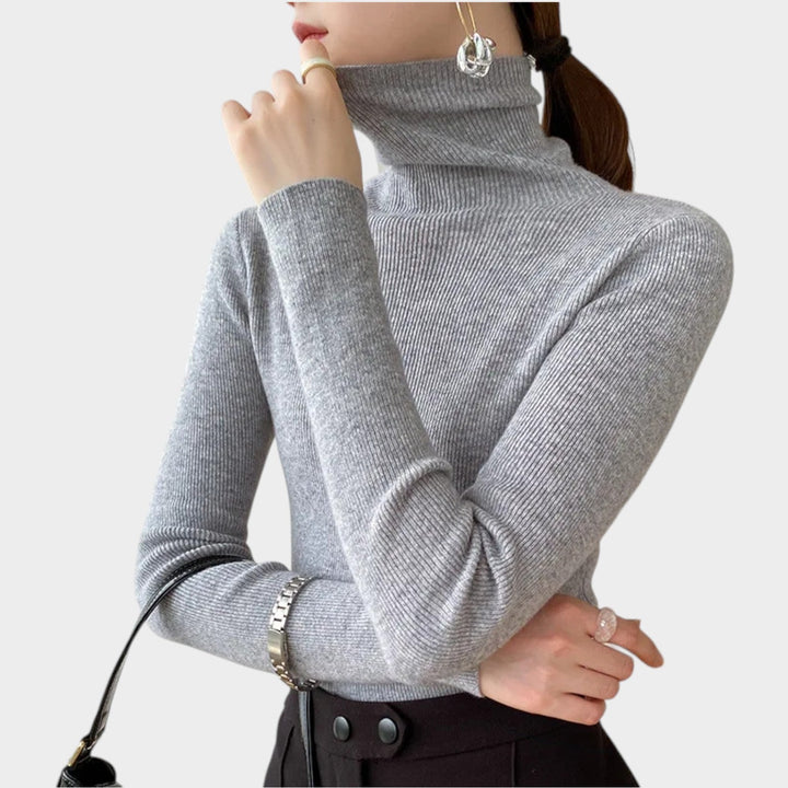 Dames Gebreide Trui Comfortabele Slim Fit