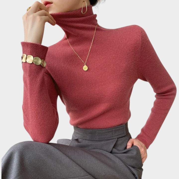 Dames Gebreide Trui Comfortabele Slim Fit