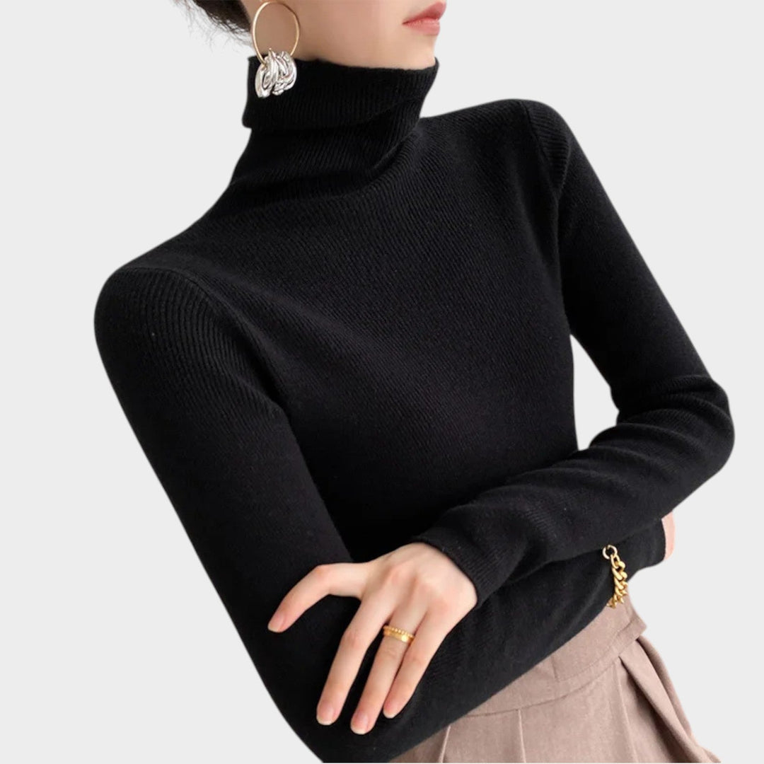 Dames Gebreide Trui Comfortabele Slim Fit