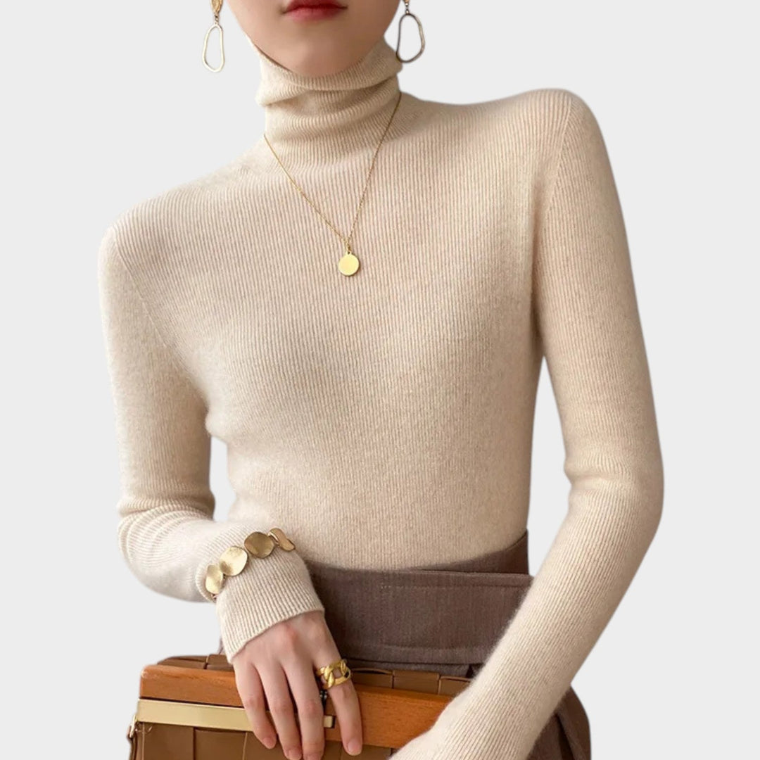Dames Gebreide Trui Comfortabele Slim Fit