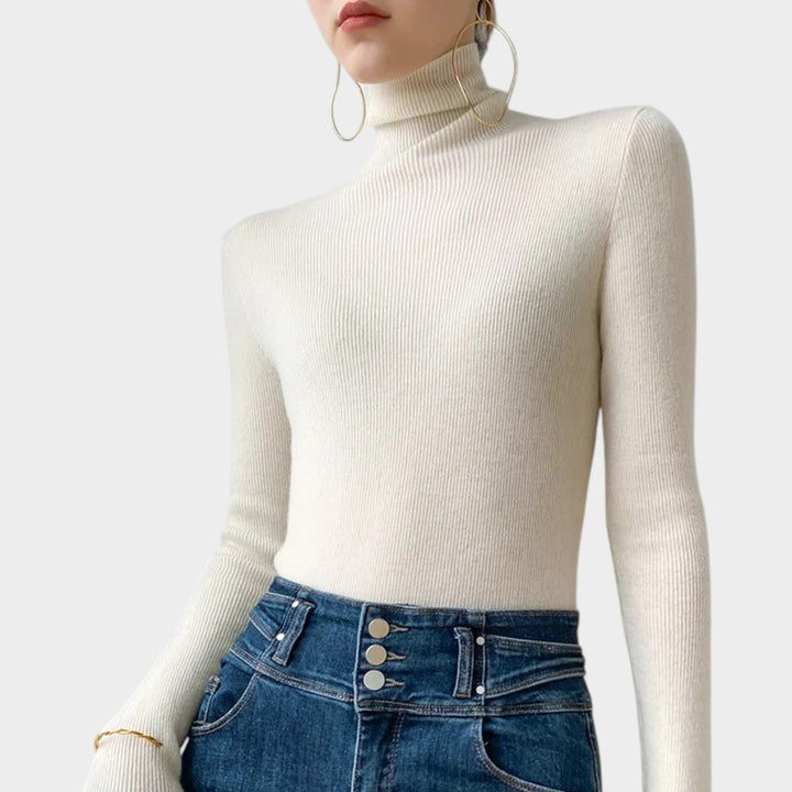 Dames Gebreide Trui Comfortabele Slim Fit